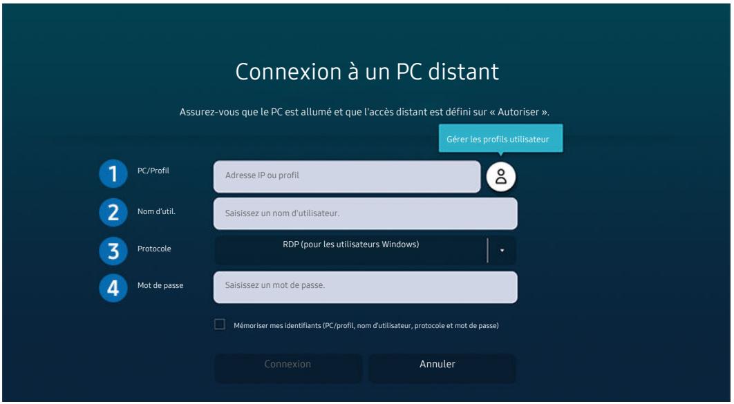 SAMSUNG UE32T4005 - Configurez les paramètres de votre ordinateur avec la fonctionnalité remote access - 1