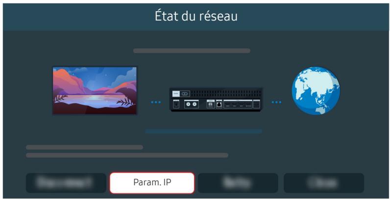 SAMSUNG UE32T4005 - Lorsque le téléviseur ne peut pas se connecter à internet - 13