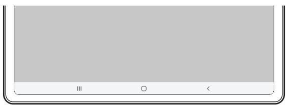 SAMSUNG GALAXY TAB S7 11 SM-T870 - Barre de navigation (touches virtuelles) - 1