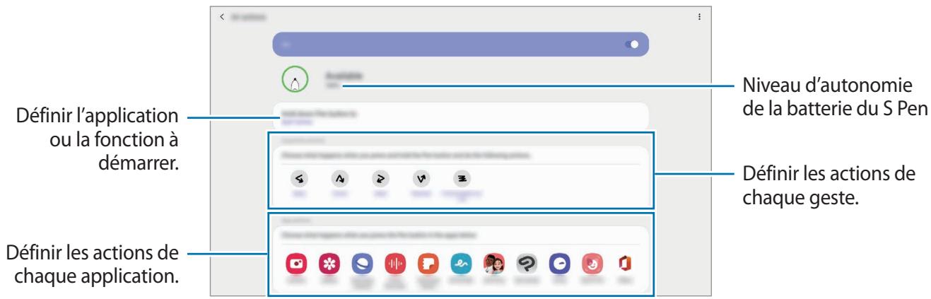 SAMSUNG GALAXY TAB S7 11 SM-T870 - Modifier les applications ou fonctions à utiliser - 1