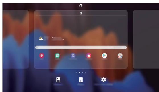 SAMSUNG GALAXY TAB S7 11 SM-T870 - Modifier l'écran d'accueil - 2