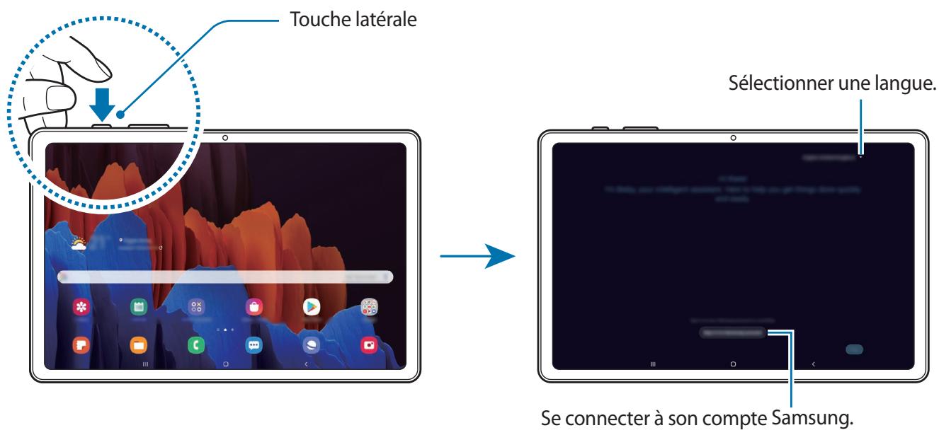 SAMSUNG GALAXY TAB S7 11 SM-T870 - Démarrer bixby - 1