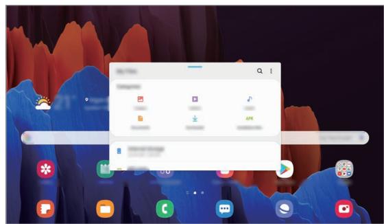 SAMSUNG GALAXY TAB S7 11 SM-T870 - Affichage contextuel - 2