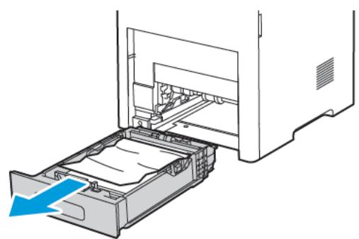 XEROX VERSALINK B615V/X - Élimination des bourages papier dans la zone du bac 1 - 3