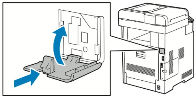 XEROX VERSALINK B615V/X - Retrait de l'adaptateur réseau sans fil - 6