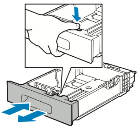 XEROX VERSALINK B615V/X - Chargement de papier dans les magasins 1 à 5 - 4