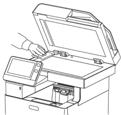 XEROX VERSALINK B615V/X - Nettoyez la glace CVT. - 2