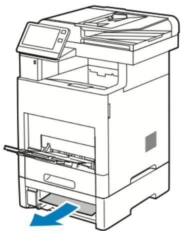 XEROX VERSALINK B615V/X - Élimination des bourrages papier dans la zone des magasins 2-5 - 3