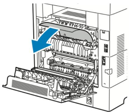 XEROX VERSALINK B615V/X - Élimination des bourrages papier de la zone du four - 3