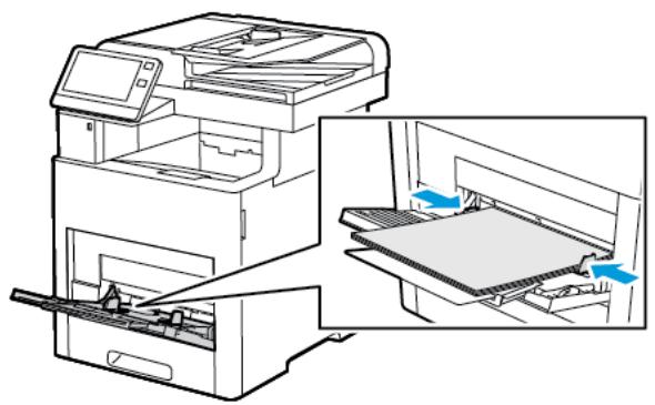 XEROX VERSALINK B615V/X - Placez le papier dans le magasin. - 6