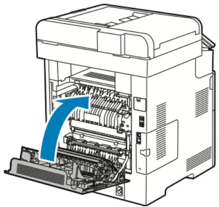 XEROX VERSALINK B615V/X - Élimination des bourrages papier de la zone du four - 5