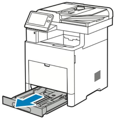 XEROX VERSALINK B615V/X - Chargement de papier dans les magasins 1 à 5 - 1