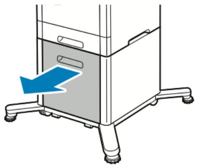 XEROX VERSALINK B615V/X - Chargement de papier dans le chargeur haute capacité (HCF) - 1