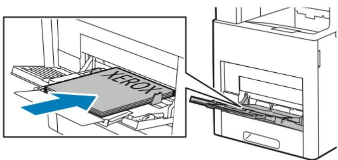 XEROX VERSALINK B615V/X - Placez le papier dans le magasin. - 4