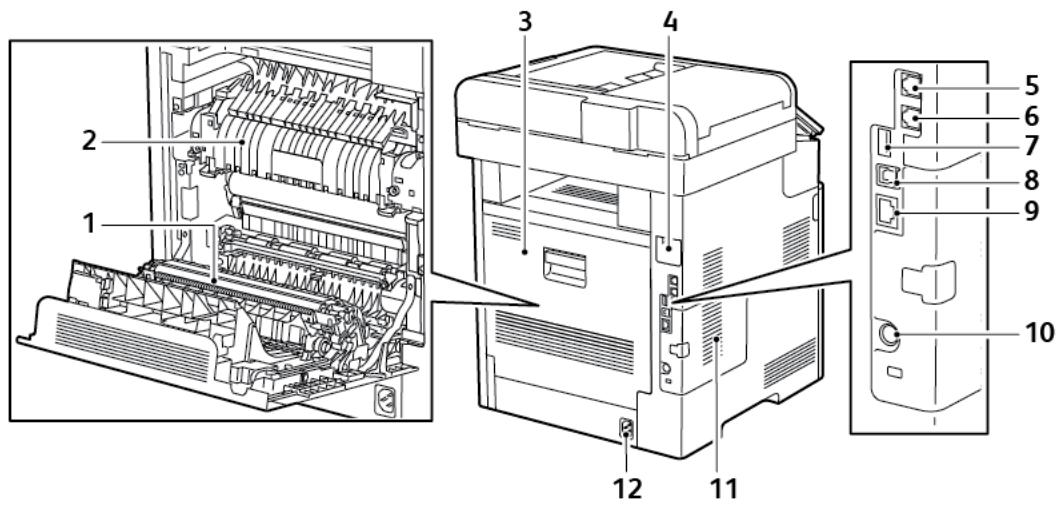 XEROX VERSALINK B615V/X - Vue arrière - 1