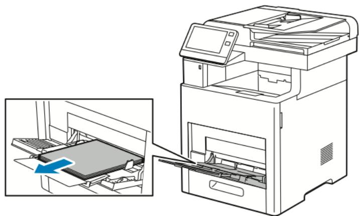 XEROX VERSALINK B615V/X - Élimination des bourages papier dans la zone du bac 1 - 1