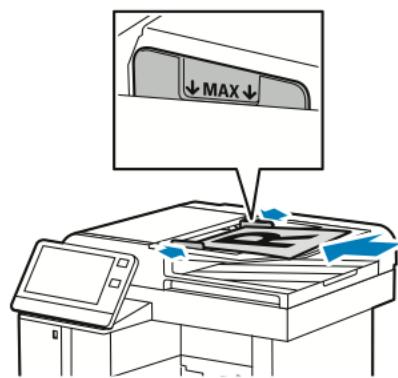 XEROX VERSALINK B615V/X - Élimination de bourrages papier dans le chargeur automatique de documents recto verso - 6