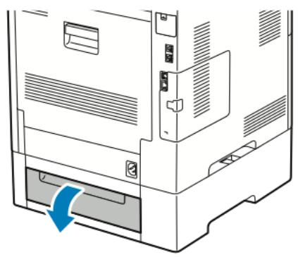 XEROX VERSALINK B615V/X - Élimination des bourrages papier dans la zone des magasins 2-5 - 4