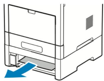 XEROX VERSALINK B615V/X - Élimination des bourrages papier dans la zone des magasins 2-5 - 5