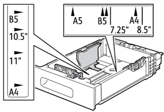 XEROX VERSALINK B615V/X - Chargement d'enveloppés dans le magasin 1 - 2