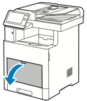XEROX VERSALINK B615V/X - Chargement du papier dans le département manuel - 1
