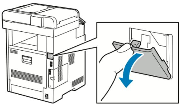 XEROX VERSALINK B615V/X - Installez l'adaptateur réseau sans fil. - 2