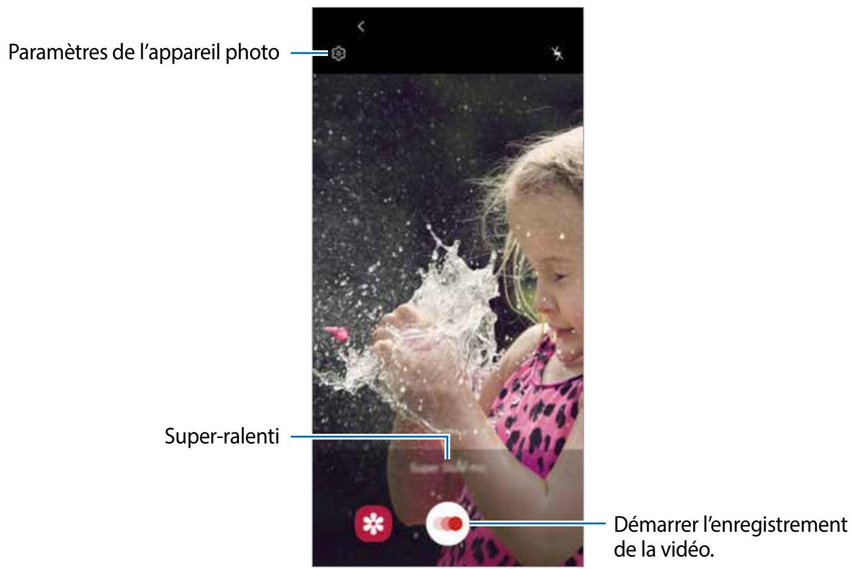 SAMSUNG XCOVER PRO - Enregistrer des vidéos en mode super-ralenti - 1
