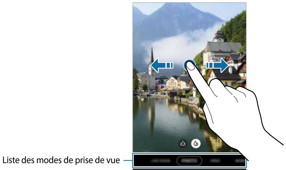 SAMSUNG XCOVER PRO - Changer les modes de prise de vue - 1