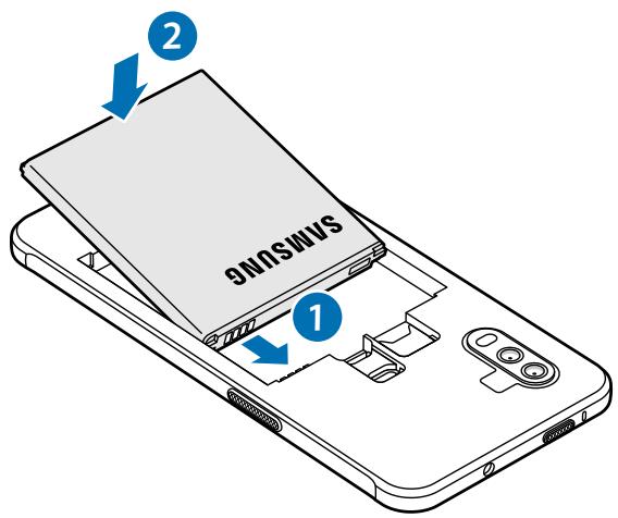 SAMSUNG XCOVER PRO - Installer la pile - 4
