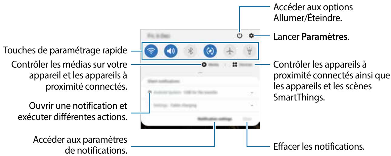 SAMSUNG XCOVER PRO - Panneau de notifications - 2