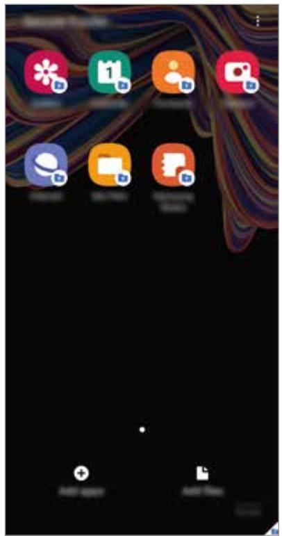 SAMSUNG XCOVER PRO - Dossier sécurisé - 1