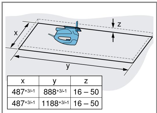 BOSCH DRC97AQ50 - Préparer le plafond - 1