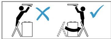NEFF I14RBQ8W0 - Avertissement - risque de blessure! - 2