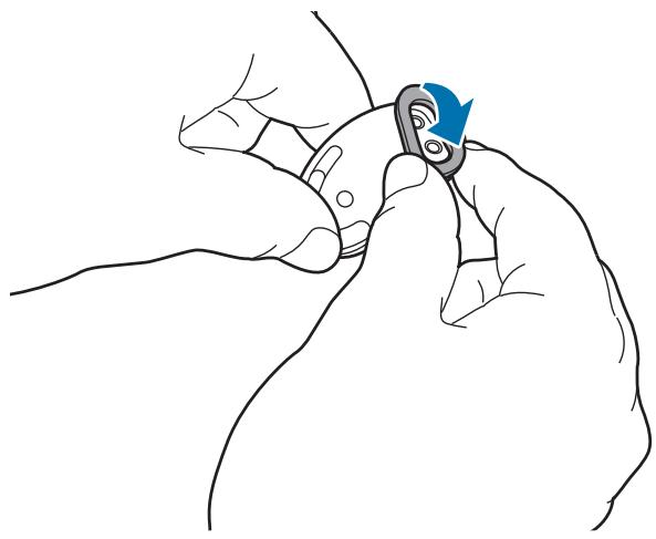 SAMSUNG BUDS LIVE SM-R180 - Fixer une ailette sur la mini-oreillette - 1
