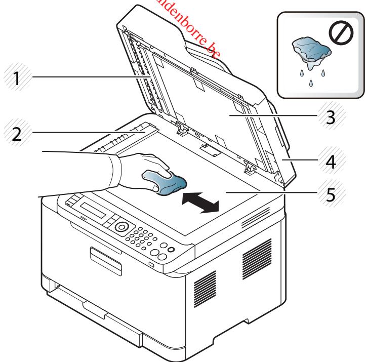 SAMSUNG C48X - Nettoyage du scanner - 2