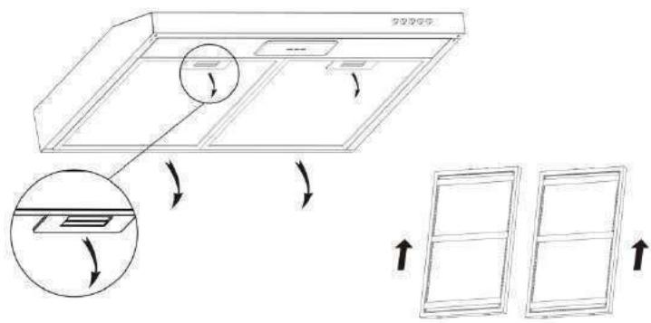 OCEANIC OCEAHC202SW - Remplacement du filtre plat - 1