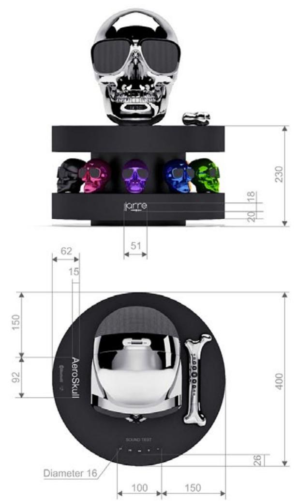 JARRE TECHNOLOGIES AEROSKULL - UNIT SIZE - 2