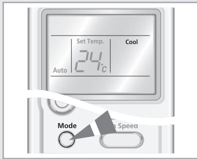 SAMSUNG AQV24VBCN - Sélection du mode Réfrigération - 2