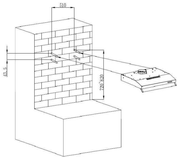 OCEANIC OCEAHC202SB - INSTALLATION (Fixation murale) - 1