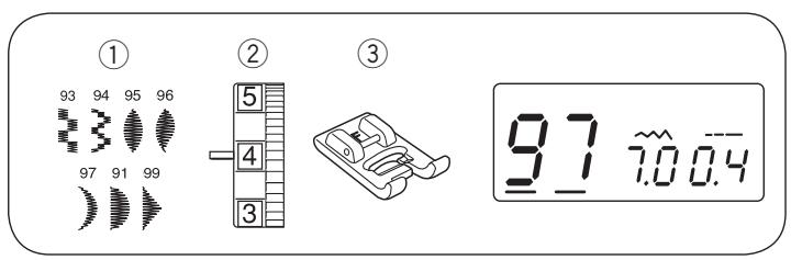 AEG-ELECTROLUX 400 - Patchwork de piéçage - 4