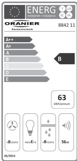 ORANIER 5EL - Schublüfter 5EL-90 - 1