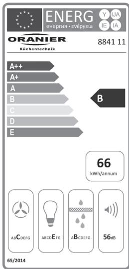 ORANIER 5EL - Schublüfter 5EL-60 - 1
