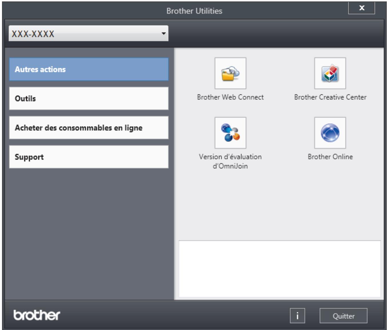 BROTHER HL-L5100DNT - Acceder aux utilaitaires Brother (Windows®) - 1