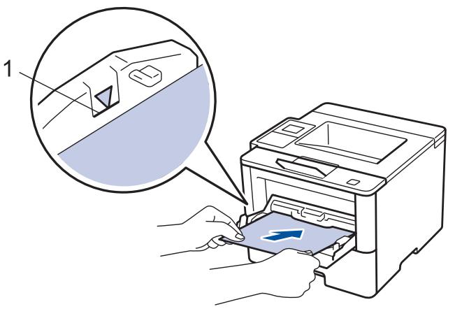 BROTHER HL-L5100DNT - Charger et imprimer sur du papier ordinaire, du papier à en-tête, du papier de couleur, du papier fin, du papier recyclé et du papier à lettres commercial à partir du bac universel - 5