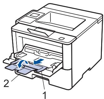 BROTHER HL-L5100DNT - Charger et imprimer sur du papier ordinaire, du papier à en-tête, du papier de couleur, du papier fin, du papier recyclé et du papier à lettres commercial à partir du bac universel - 3
