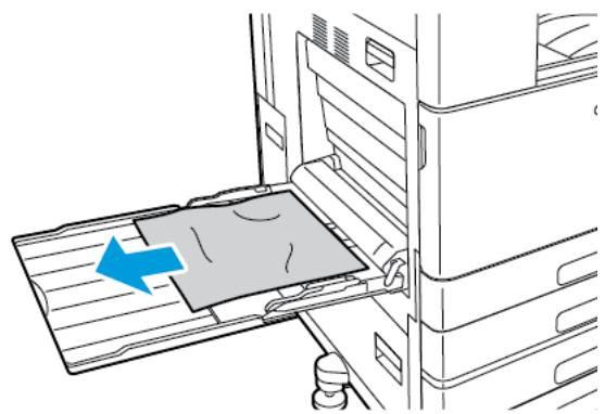 XEROX C9000V - Élimination des boursouflures papier dans le départ manuel - 1