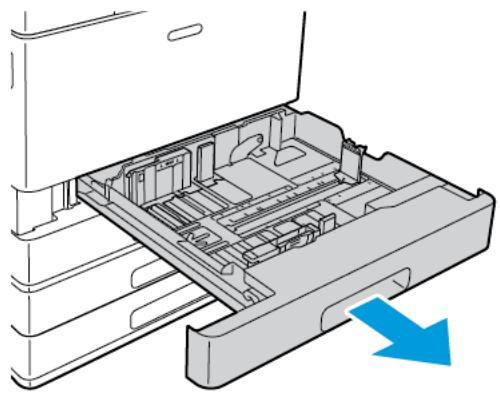 XEROX C9000V - Chargement d'étiquettes dans les magasins 1-4 - 2