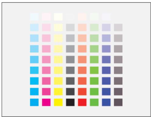 XEROX C9000V - Évaluation et enregistrez votre calibrage de la densité des couleurs - 1