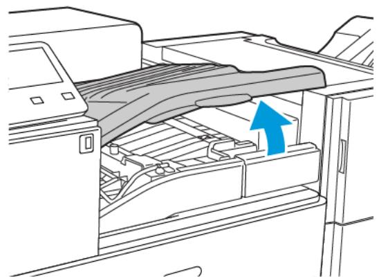 XEROX C9000V - Résolution des incidents papier dans la zone de transport du module de finition - 1