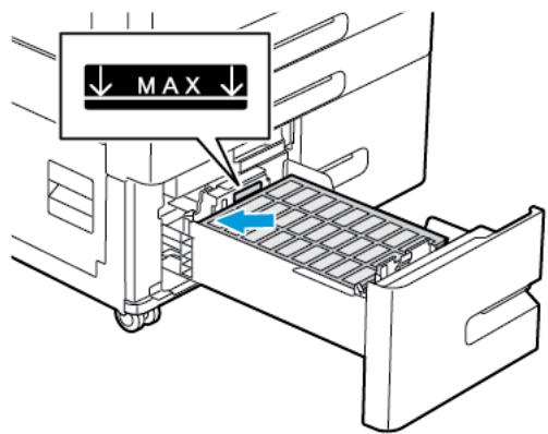 XEROX C9000V - Chargement du papier dans les magasins 3 et 4 du module tandem - 2